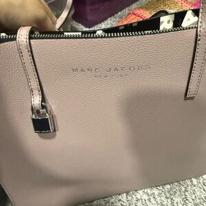 Marc Jacobs nude Leather Tote Bag